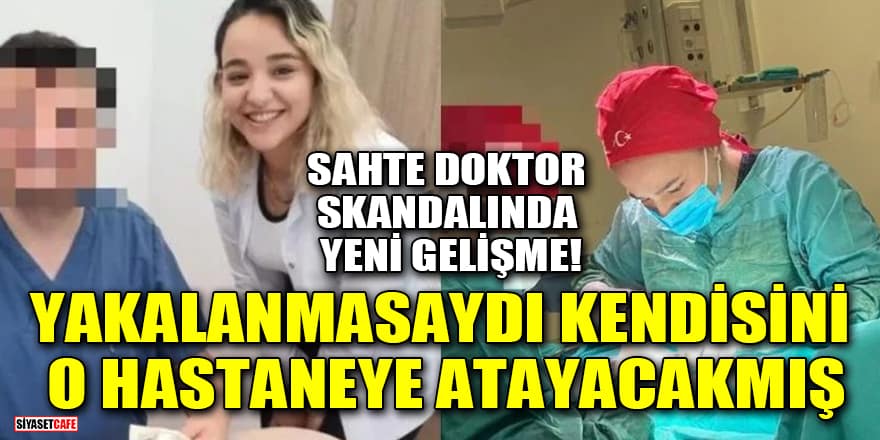 Sahte doktor Ayşe Özkiraz yakalanmasa kendisini Ankara Şehir Hastanesi’ne atayacakmış