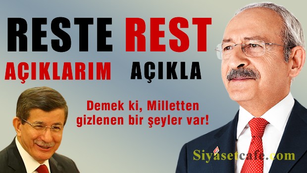 AKP ve CHP'nin 'Açıklarım-Açıkla' kavgası devam ediyor