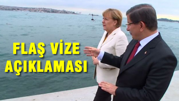 Davutoğlu'ndan 'vize' açıklaması