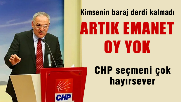 CHP'nin parti sözcüsünden emanet oy uyarısı