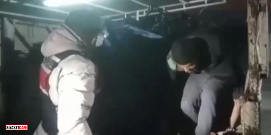 23 Suriyeli kaçak göçmen sebze kasalarında yakalandı