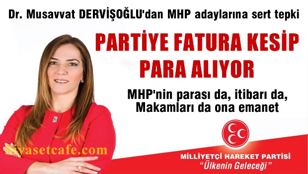 Musavat DERVİŞOĞLU'dan MHP İzmir adaylarına ser tepki