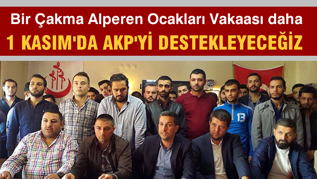 Bir çakma Alperen Ocakları vakaası daha