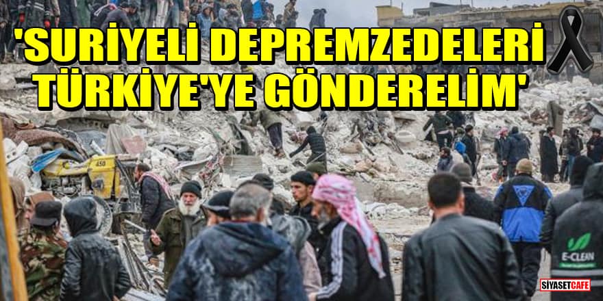 Belçika Başbakanı Alexander De Croo: Suriyeli depremzedeleri Türkiye'ye gönderelim