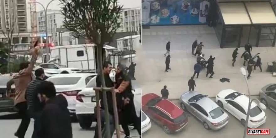 İstanbul'un göbeğinde yabancı uyruklu iki grup çatıştı