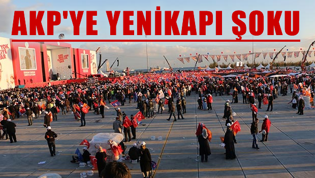 Davutoğlu'na Yenikapı şoku