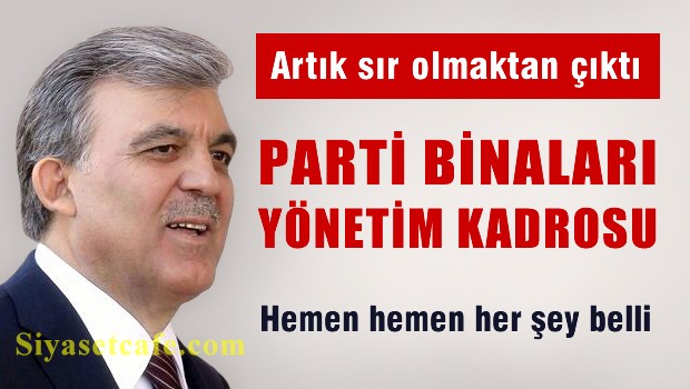 O partinin binası tamamlandı, işte kadrosu AKP'den çok sayıda vekilde var
