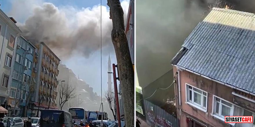 Fatih'te Kur'an kursunda yangın çıktı: 4 kişi dumandan etkilendi