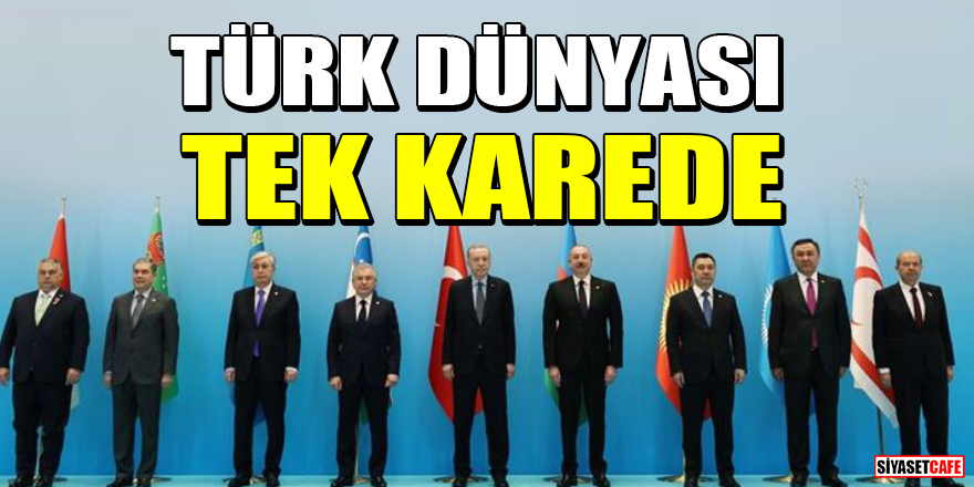 Ankara'da Türk Devletleri Teşkilatı Zirvesi! Erdoğan: KKTC'nin aramıza katılmasıyla aile meclisimiz güçlendi