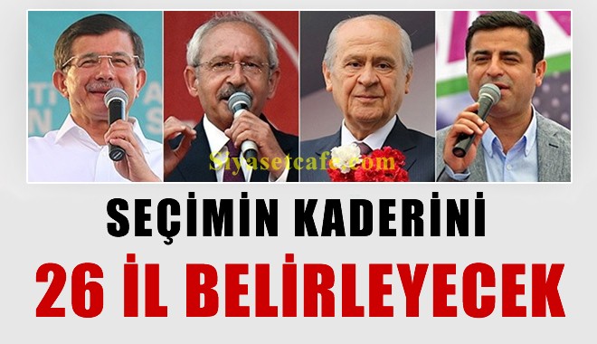 26 İl'de, Bir oy bile çok önemli!