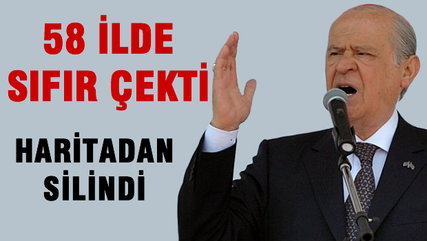 MHP 58 ilde sıfır çekti