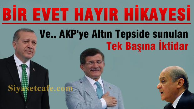 Bir 'Evet-Hatır' hikayesi ve AKP'ye Altın tepside sunulan tek başına iktidar