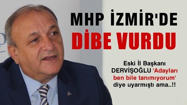 MHP İzmir'de dibe vurdu