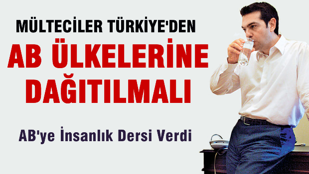 Çipras: Mülteciler Türkiye'den AB'ye dağıtılmalı