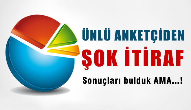Anketçi Acar'dan ilginç itiraf