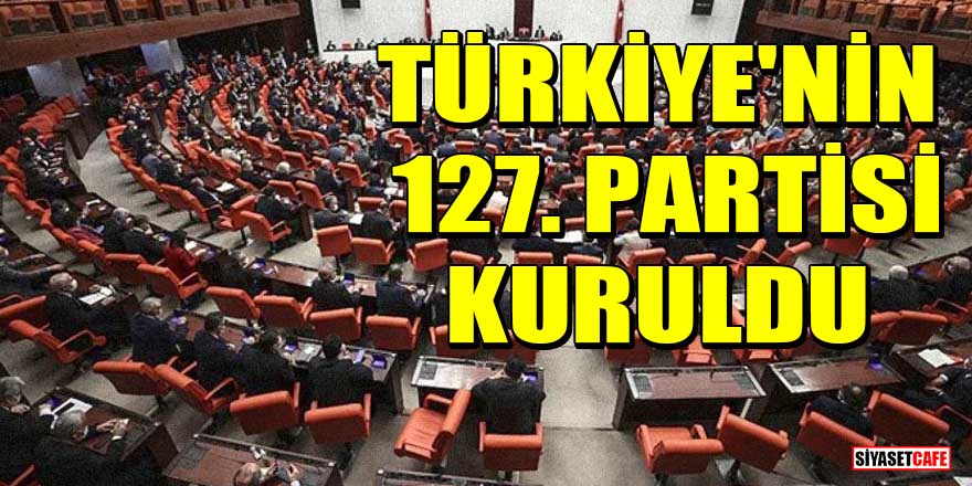 Türkiye'nin 127. partisi, Ocak Partisi kuruldu