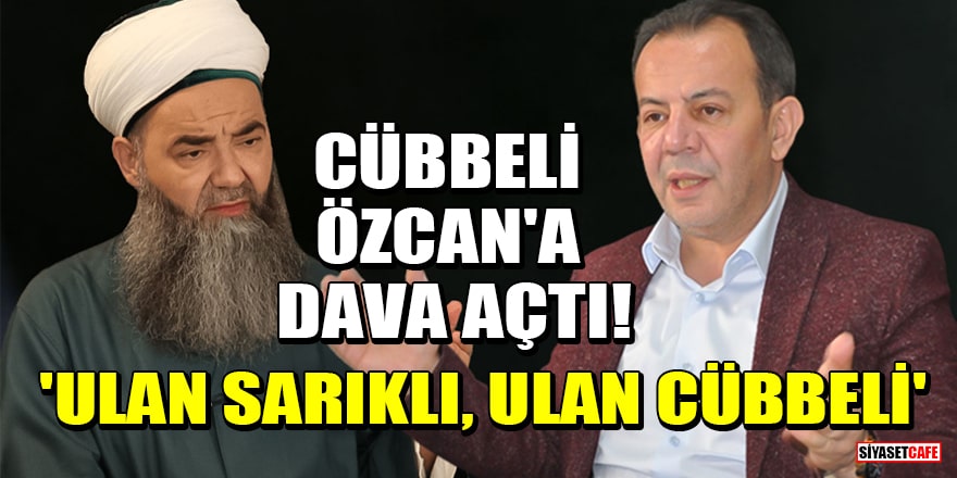 Cübbeli Ahmet, Tanju Özcan'a dava açtı!