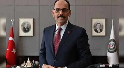 MİT Başkanı İbrahim Kalın'ın makam odasından ilk fotoğraf