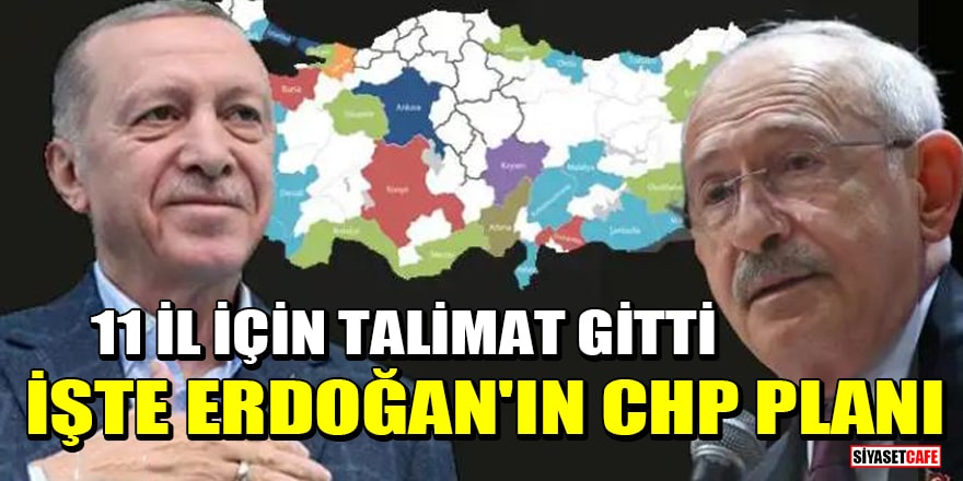 'Cumhurbaşkanı Erdoğan, CHP'li 11 belediye için harekete geçti' iddiası