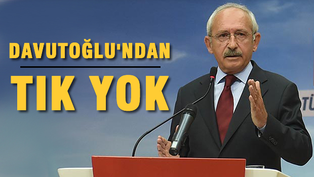 Kılıçdaroğlu: Davutoğlu'na bir çağrıda bulundum, tık yok