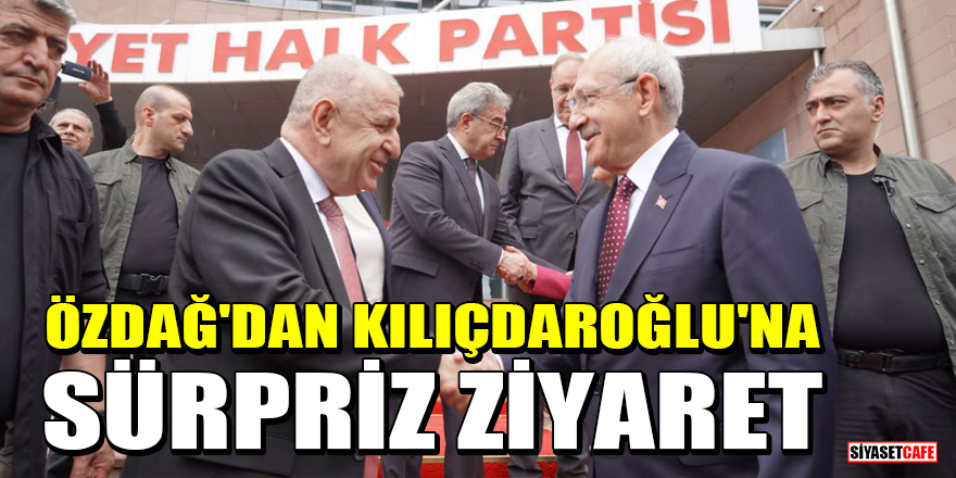 Özdağ'dan Kılıçdaroğlu'na sürpriz ziyaret