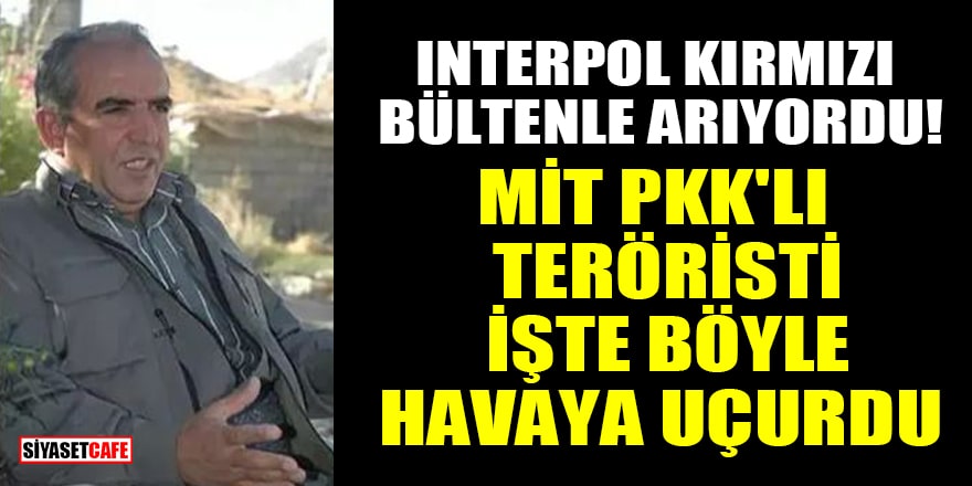 PKK/KCK'nın sözde yürütme konseyi üyesi Abdurrahman Çadırcı öldürüldü