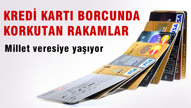 Kredi Kartı Borcunda Tehlikeli Tırmanış