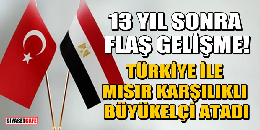 Türkiye'nin Kahire büyükelçisi Salih Mutlu Şen oldu