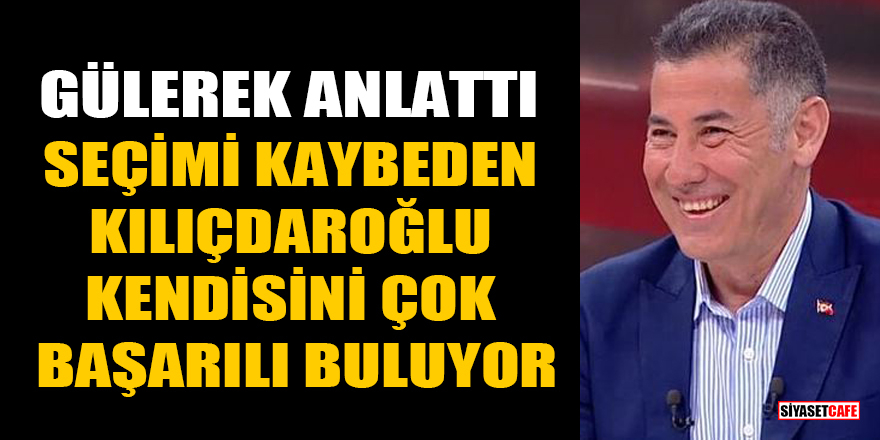 Sinan Oğan: Seçimi kaybeden Kılıçdaroğlu kendisini çok başarılı buluyor