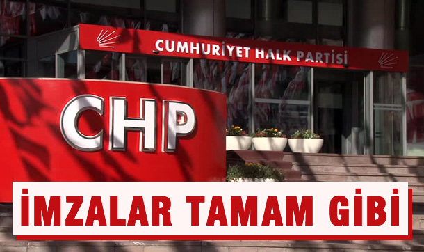 CHP'de kurultay için imzalar toplanıyor