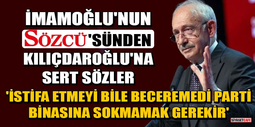 Murat Muratoğlu: Kılıçdaroğlu istifa etmeyi bile beceremedi, parti binasına sokmamak gerekir