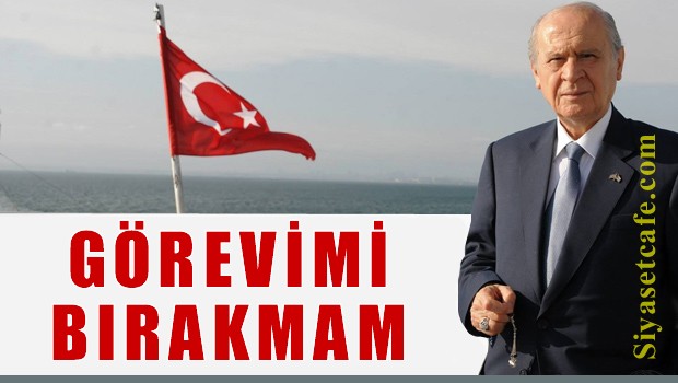 Ne idüğü belirsiz adamın sözleriyle görevimi bırakmam