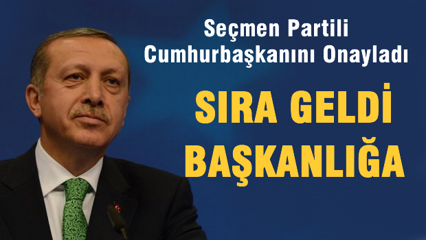 Partili cumhurbaşkanı onay aldı, Sıra Başkanlıkta