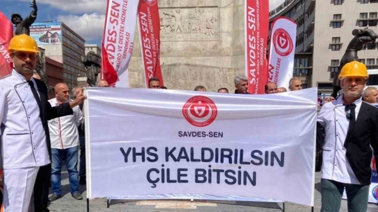 YHS'liler tepkili! Yardımcı Hizmetler Sınıfı kaldırılsın