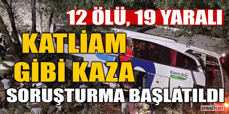Yozgat'ta feci kaza: 12 ölü, 19 yaralı