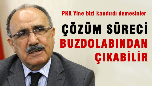 Beşir Atalay: Çözüm süreci buzdolabından çıkabilir