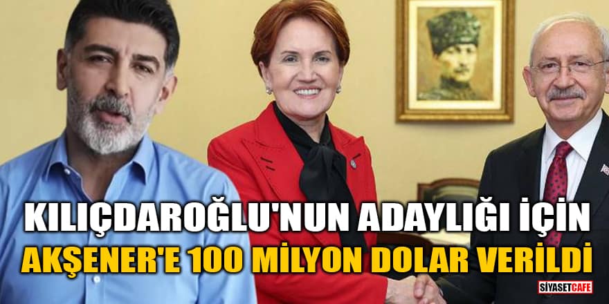 Levent Gültekin'den Akşener iddiası! 'Tehdit maili gitti, Kılıçdaroğlu'nun adaylığı için 100 milyon dolar verildi'