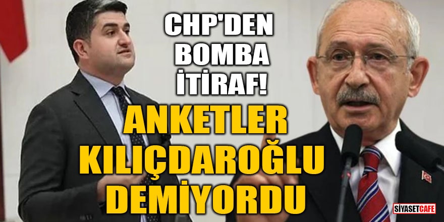 CHP'li Onursal Adıgüzel'den bomba itiraf! Anketler Kılıçdaroğlu demiyordu