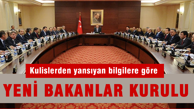 İşte kulislerde konuşulan yeni Bakanların liste