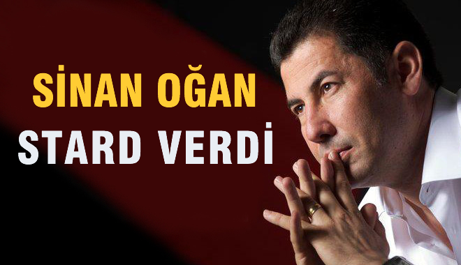 Sinan Oğan stardı verdi