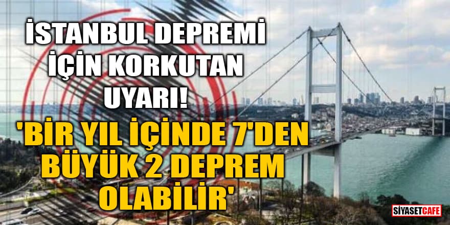 Prof Dr. Şükrü Ersoy'dan İstanbul depremi için korkutan uyarı! 'Bir yıl içinde 7'den büyük 2 deprem olabilir'