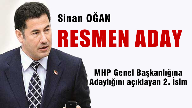 Sinan Oğan adaylığını resmen açıkladı
