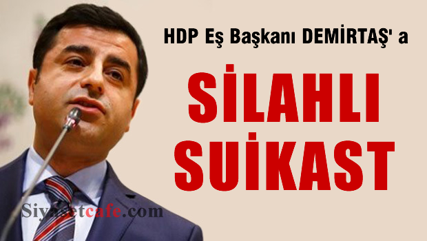 Demirtaş'a silahlı suikast