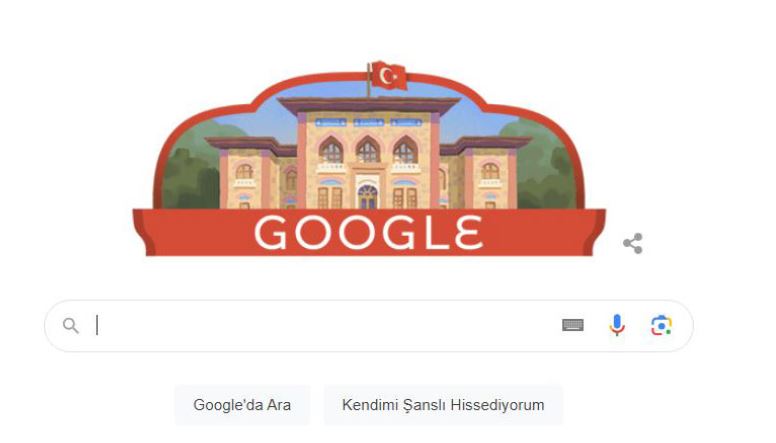 Google, Cumhuriyet doodle görselinde Atatürk'e yer vermedi