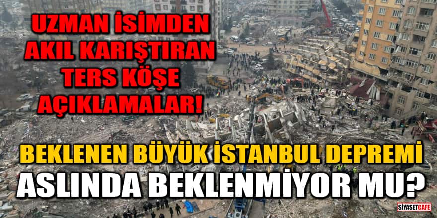 Deprem uzmanı Prof. Dr. Osman Bektaş'tan akıl karıştıran ters köşe! Beklenen büyük İstanbul depremi aslında beklenmiyor mu?