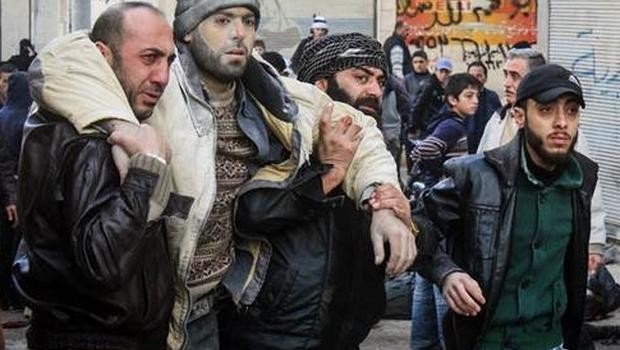 Rus savaş uçakları İdlib'i vurdu: 40 ölü