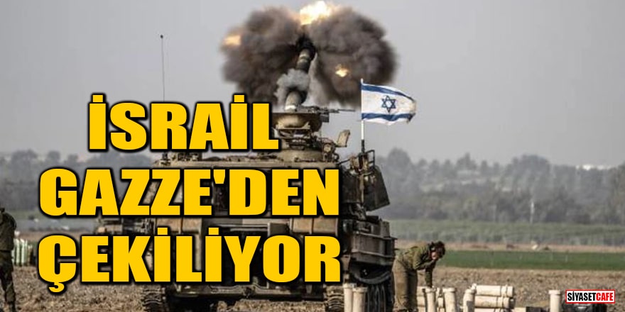 İsrail basını duyurdu: İsrail, Gazze Şeridi'nden çekiliyor