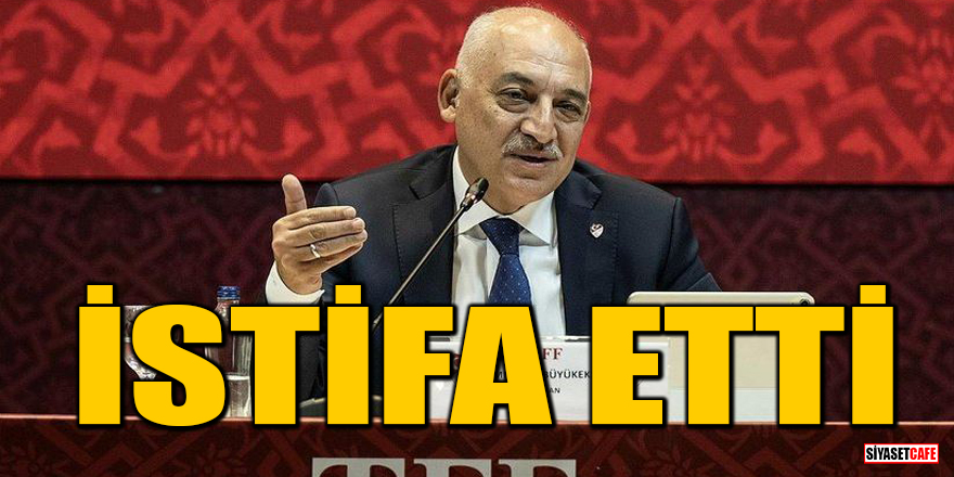 TFF Başkanı Mehmet Büyükekşi istifa etti! Resmi açıklama bekleniyor