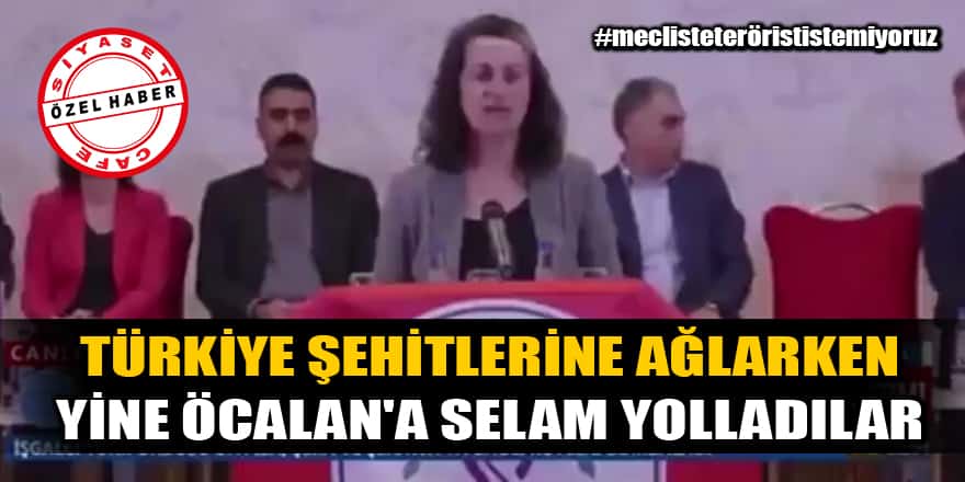 Türkiye şehitlerine ağlarken DEM Parti yine Öcalan'a selam yolladı