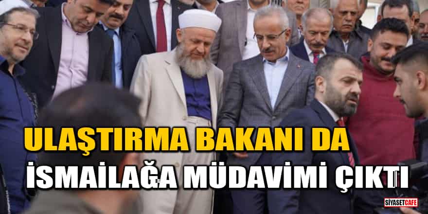 Ulaştırma Bakanı Abdulkadir Uraloğlu, İsmailağa Cemaati'nin vakfını ziyaret etmiş